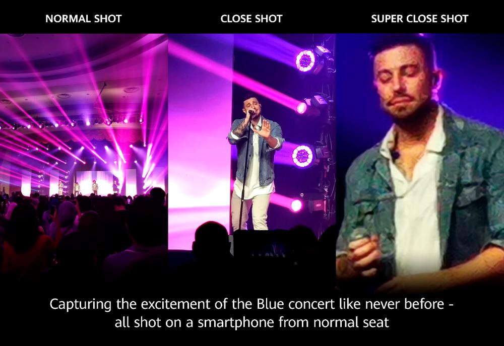 $!Can you believe these Blue concert photos were taken from a smartphone?