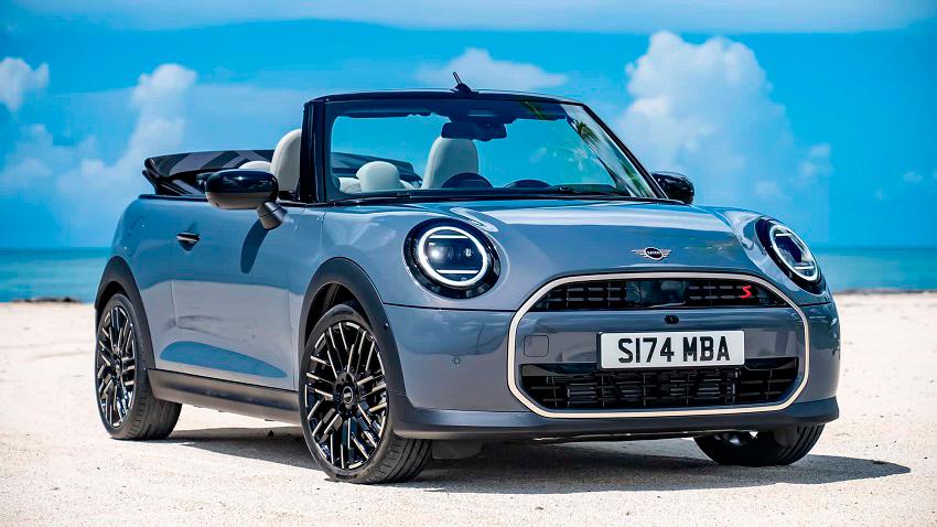 New generation Mini Cooper convertible