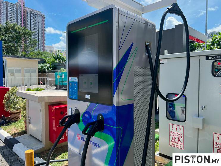 New high speed charging station now at BHPetrol Jalan Genting Klang 1