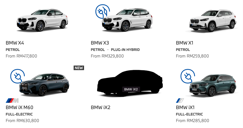 $!BMW iX2 Teased on BMW Malaysia Website, Hinting at Imminent Arrival