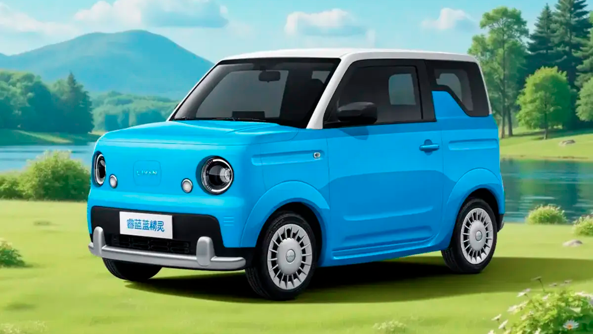 Geely’s Livan Auto unveils the Smurf Micro EV