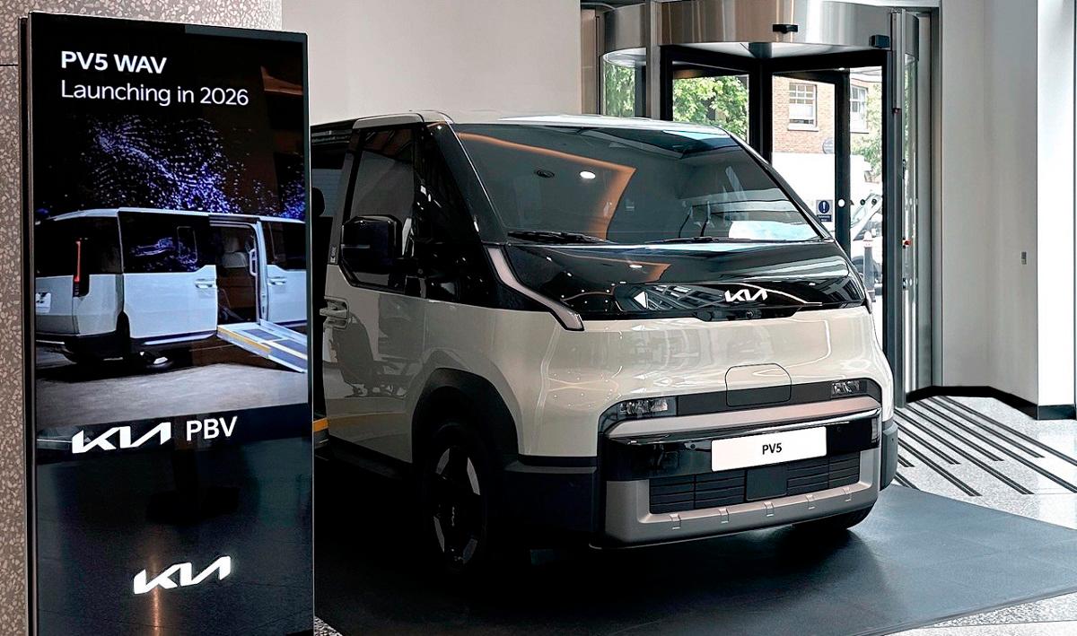 Kia Unveils PV5 WAV