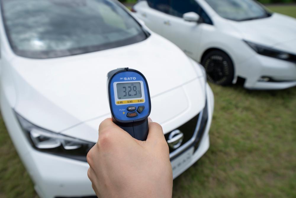 Nissan unveils innovative thermal “cool paint” to combat vehicle heat $!Nissan unveils innovative thermal “cool paint” to combat vehicle heat