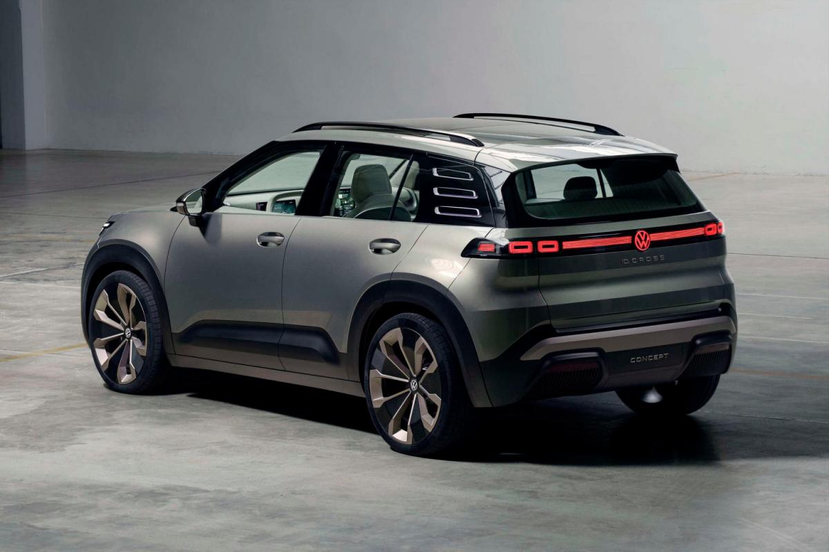 $!Volkswagen shows off ID. CROSS concept