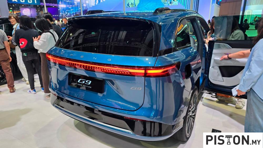 Xpeng G9 2025 edition displayed at Auto Shanghai 2025 $!Xpeng G9 2025 edition displayed at Auto Shanghai 2025