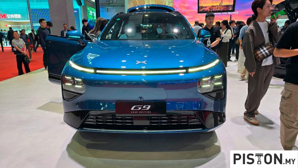 Xpeng G9 2025 edition displayed at Auto Shanghai 2025 $!Xpeng G9 2025 edition displayed at Auto Shanghai 2025