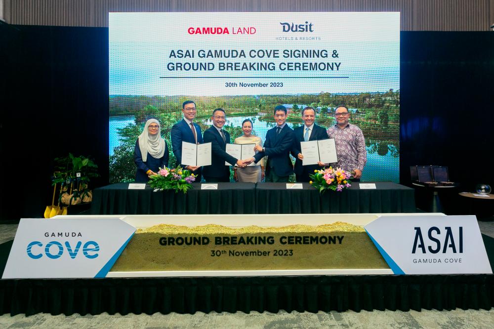 Dusit Hotels and Resorts to manage ASAI Gamuda Cove $!Dusit Hotels and Resorts to manage ASAI Gamuda Cove