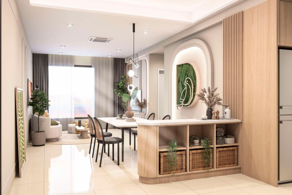 $!D’SINI Residences units are fitted with smart technology features that seamlessly blend with minimalistic home designs.