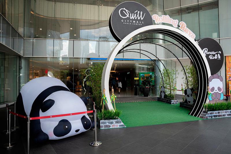 $!This year, Quill City Mall KL pays homage to the panda with Panda Roll as its central theme.