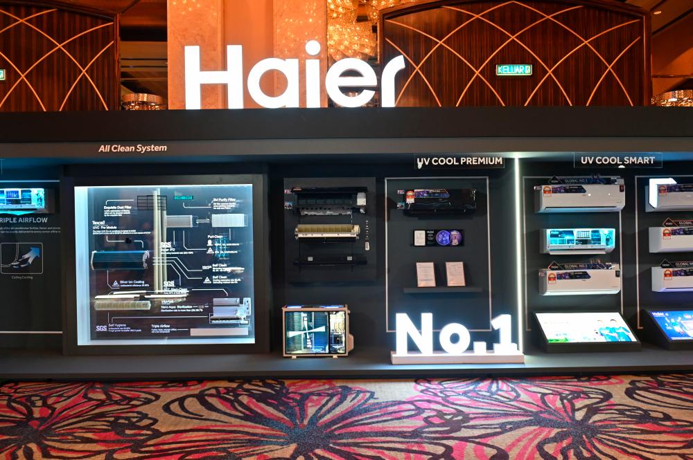 $!Haier Malaysia unveiled a range of advanced household appliances during the “Inspire Future Dreams” media engagement event.