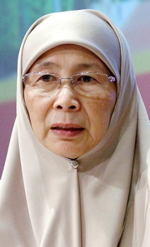 Deputy Prime Minister Datuk Seri Dr Wan Azizah Wan Ismail.