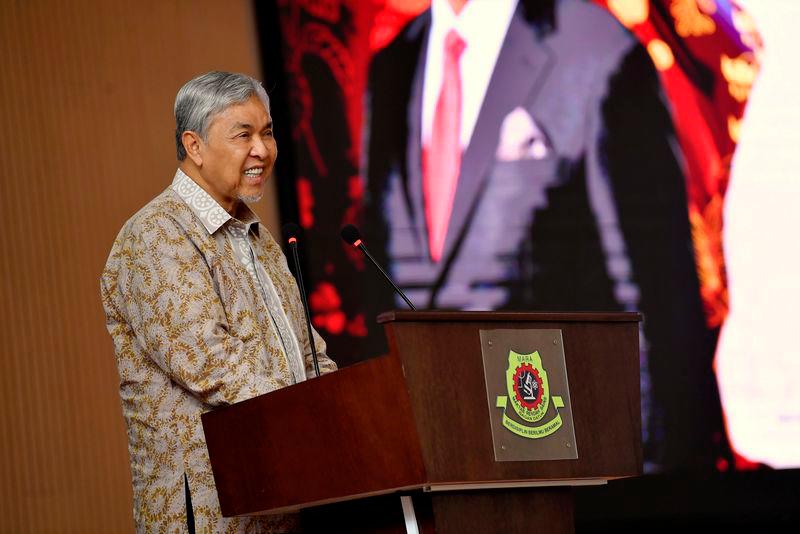 UMNO president Datuk Seri Dr Ahmad Zahid Hamidi - BERNAMApix