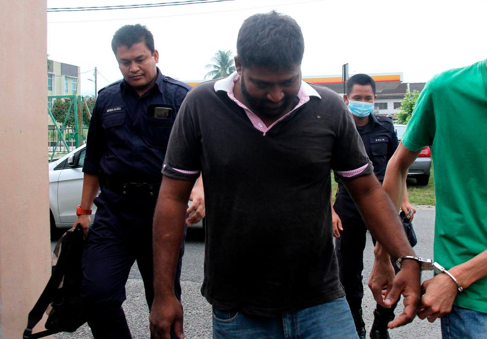 S. Punniamurthy, 33, becomes the first person to be charged in connection with the Movement Control Order for obstructing a public servant from discharging his duty in enforcing the 14-day order which took effect last March 18. - Bernama