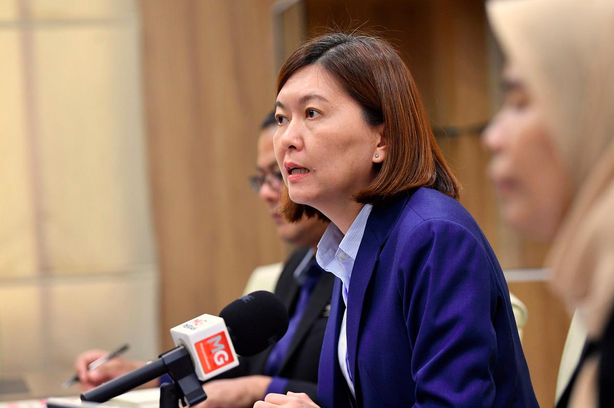 Pengerusi Jawatankuasa Perumahan dan Kerajaan Tempatan Perak, Sandrea Ng Shy Ching. - fotoBERNAMA