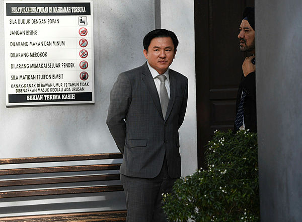 Perak state exco Paul Yong Choo Kiong, at the Ipoh Sessions Court yesterday. — Bernama
