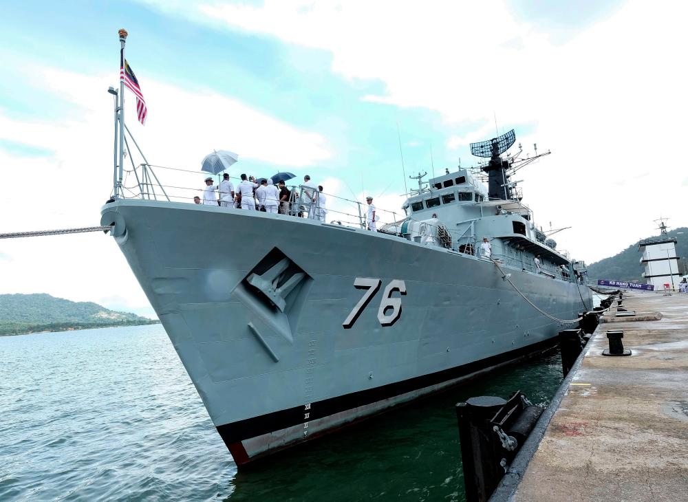 KD Hang Tuah. — Bernama