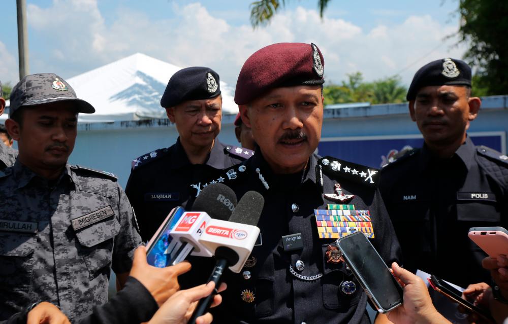 Perak Police Chief, Datuk Seri Mohd Yusri Hassan Basri. - BERNAMAPIX