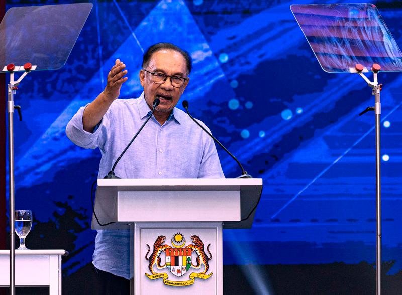 Prime Minister, Datuk Seri Anwar Ibrahim. - BERNAMApix