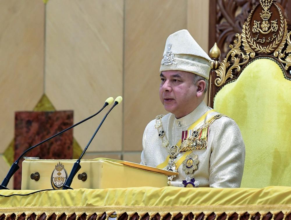 The Sultan of Perak Sultan Nazrin Shah. — Bernama