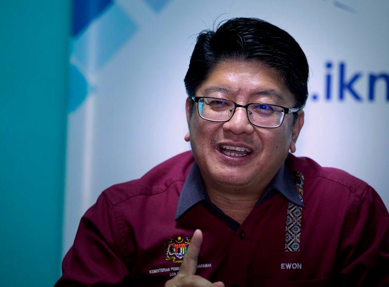 KUSKOP Minister Datuk Ewon Benedick - Photo by BERNAMA