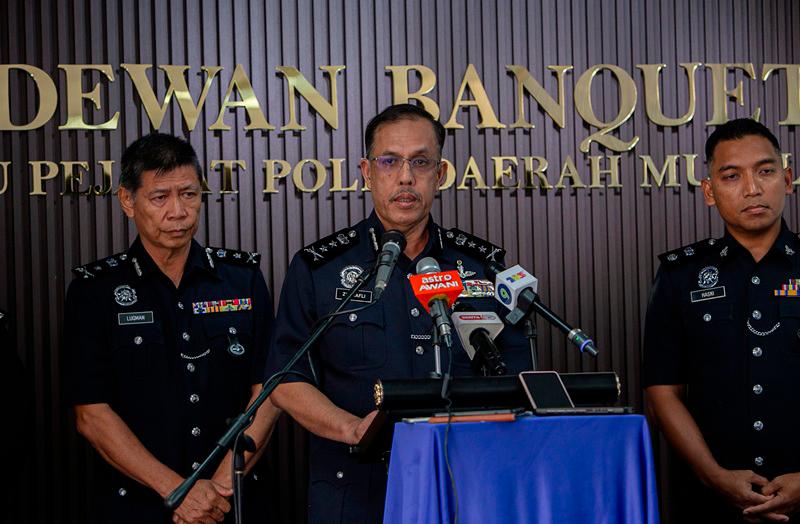 Acting Perak Police Chief, Deputy Commissioner Datuk Zulkafli Sariaat. - BERNAMApix