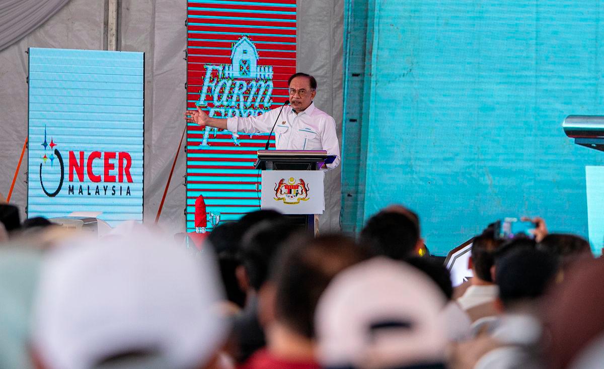 Prime Minister Datuk Seri Anwar Ibrahim. Bernamapix