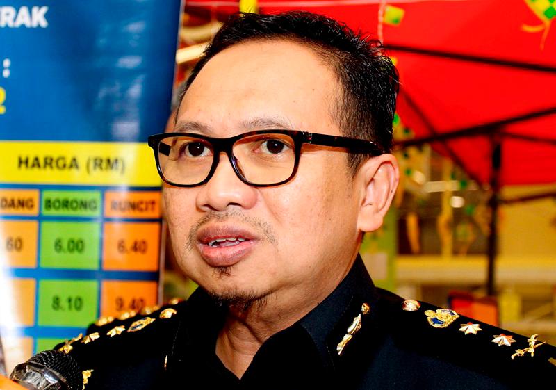 Pengarah Kementerian Perdagangan Dalam Negeri dan Kos Sara Hidup (KPDN) Perak, Datuk Kamalludin Ismail. - fotoBERNAMA