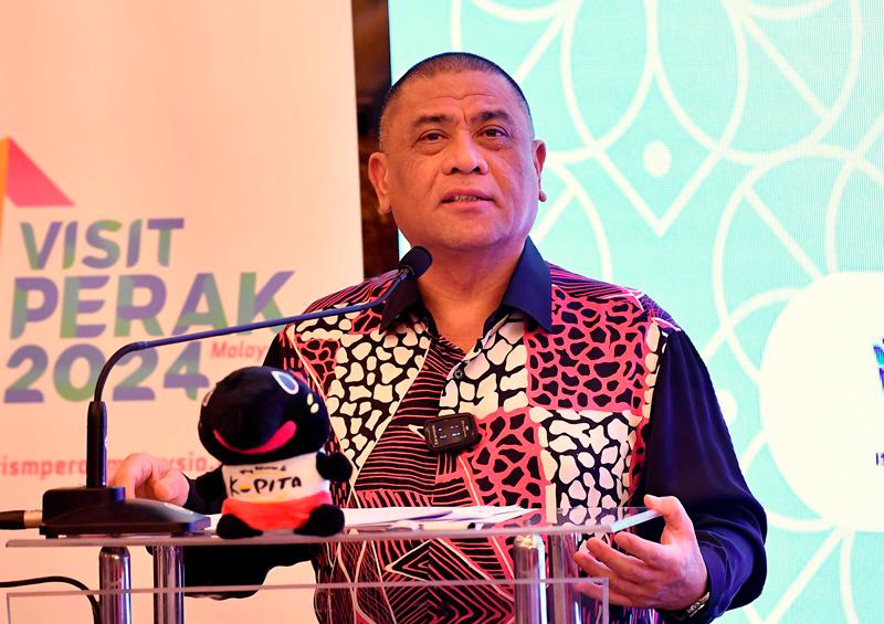 Menteri Besar Perak, Datuk Seri Saarani Mohamad. - fotoBERNAMA