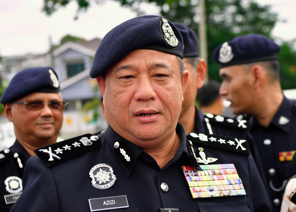 Ketua Polis Perak Datuk Azizi Mat Aris - fotoBERNAMA