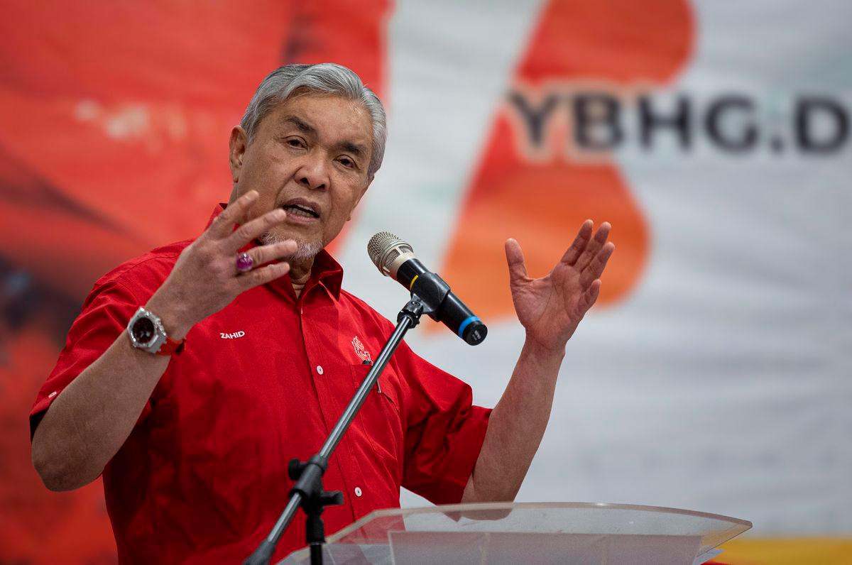 Deputy Prime Minister Datuk Seri Dr Ahmad Zahid Hamidi - BERNAMApix