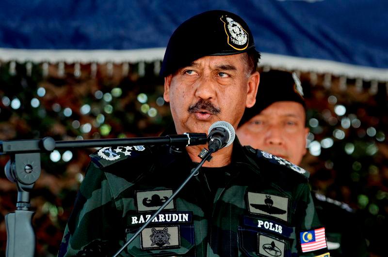 Inspector-General of Police Tan Sri Razarudin Husain - BERNAMApix