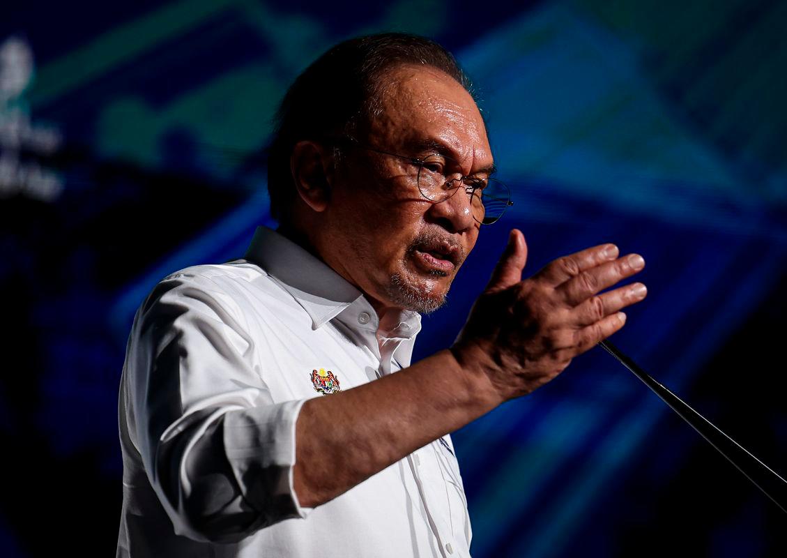 Prime Minister Datuk Seri Anwar Ibrahim. Bernamapix
