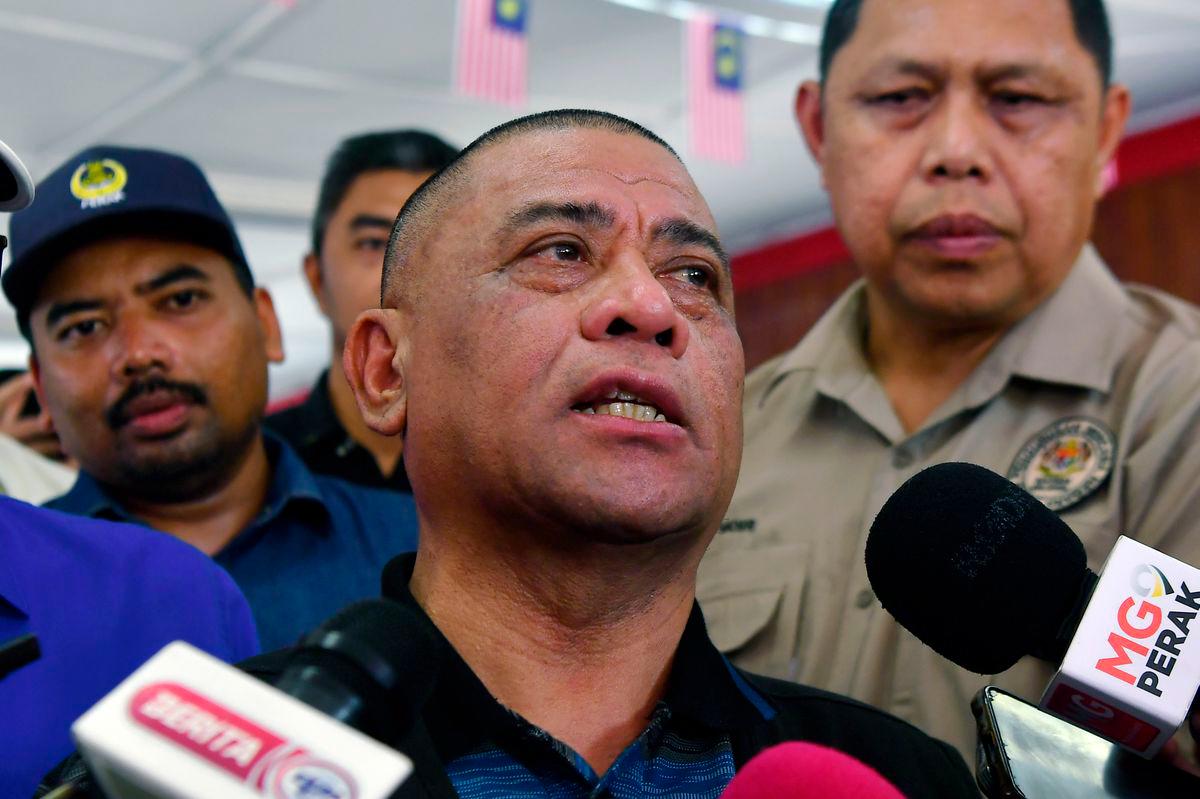 Menteri Besar Datuk Seri Saarani Mohamad - Bernamapix