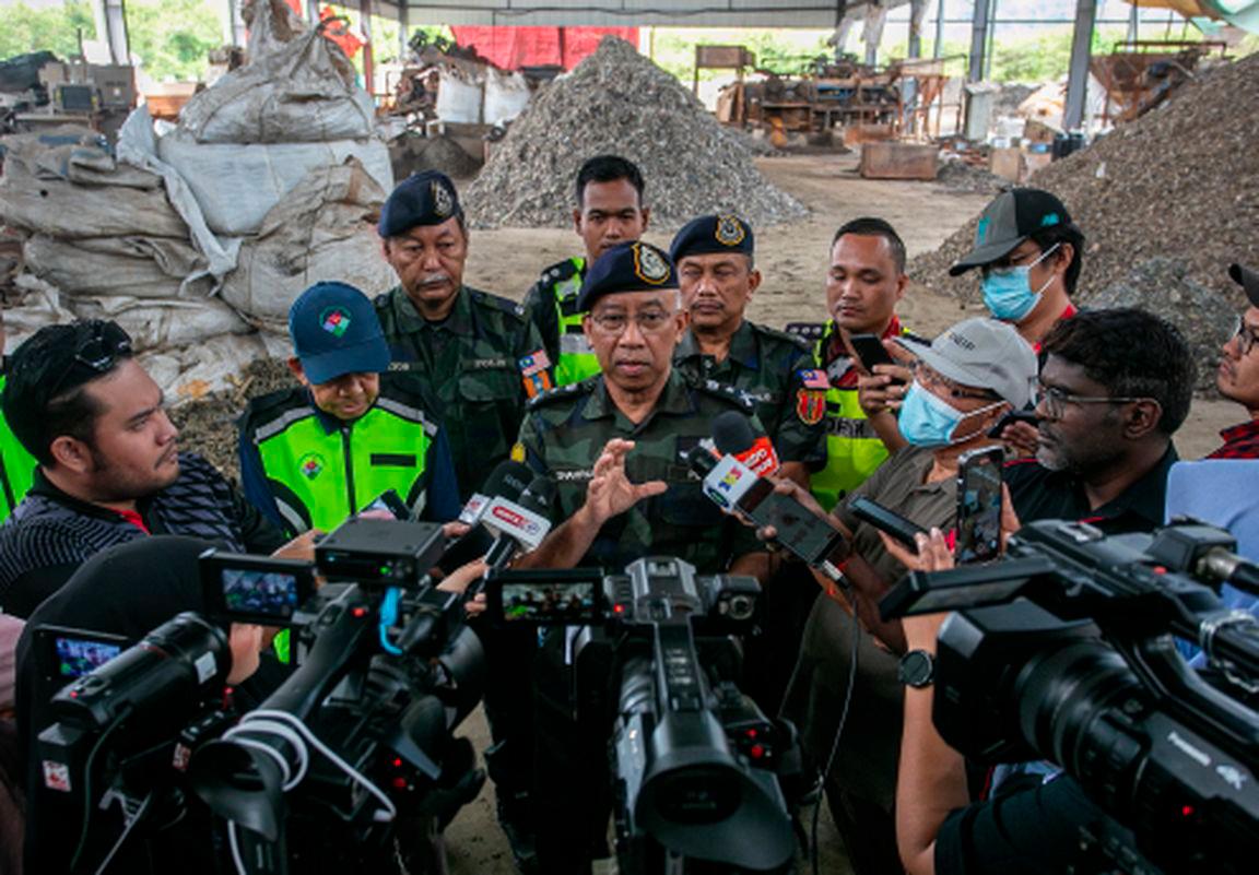 Komander Briged Utara Senior Asisten Komisioner Shahrum Hashim - fotoBERNAMA