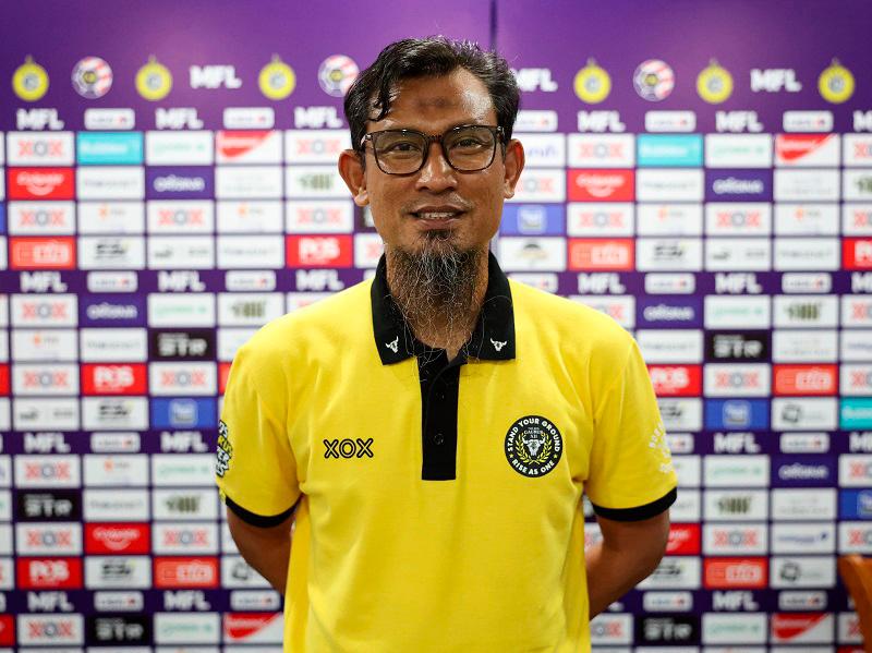Perak FC head coach, Yusri Che Lah. - BERNAMAPIX