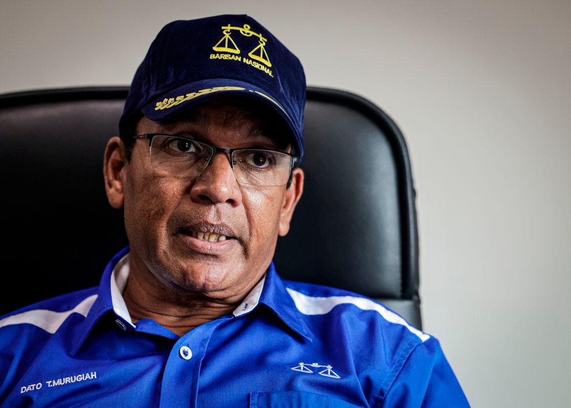 MIC Vice-President Datuk T. Murugiah - BERNAMApix