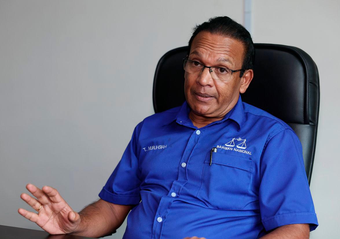 Naib Presiden MIC Datuk T. Murugiah - fotoBERNAMA