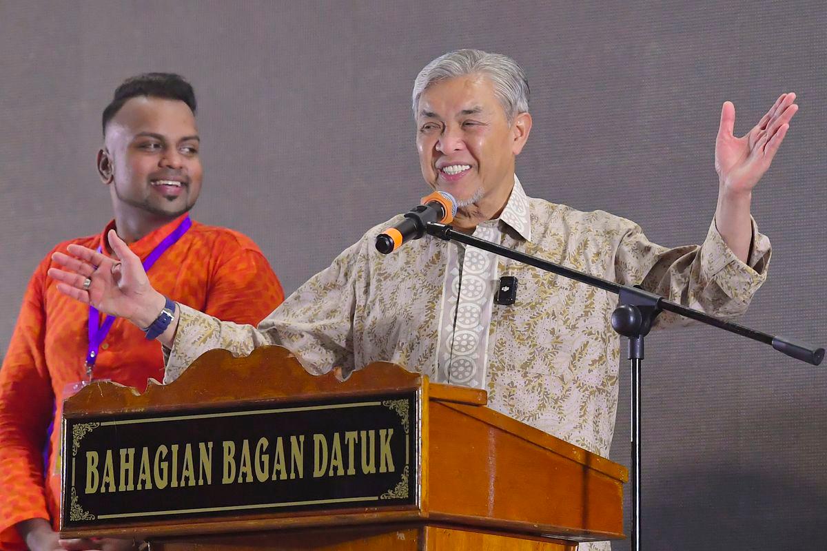 Deputy Prime Minister and Member of Parliament for Bagan Datuk, Datuk Seri Dr Ahmad Zahid Hamidi - BERNAMApix