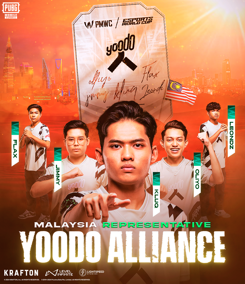 $!Yoodo Alliance Brings Malaysian pride at PUBG MOBILE World Championship