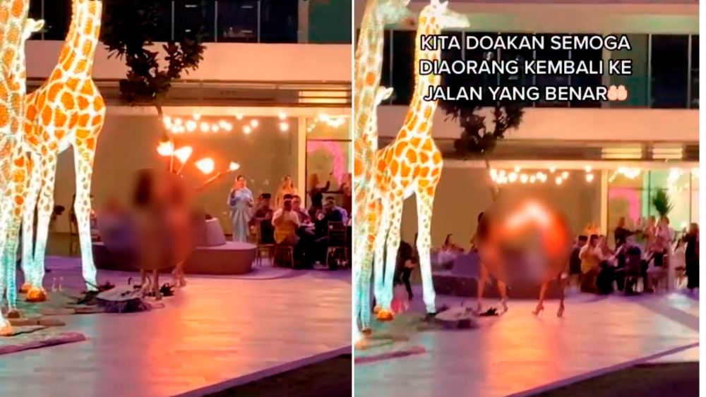 Screen grab from viral TikTok video.