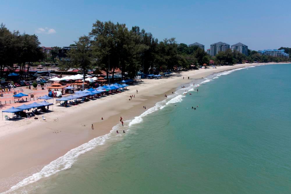 Pantai Tanjung Biru, Port Dickson -BERNAMAPix