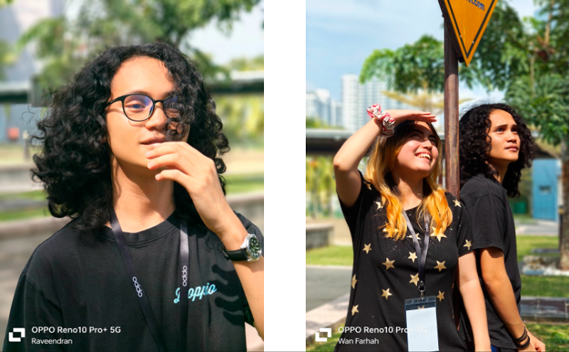 $!Portrait photos taken by participants during the masterclass session using the OPPO Reno10 Pro+.
