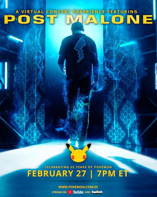 Post Malone to headline Pokemon Day Concert with song cover