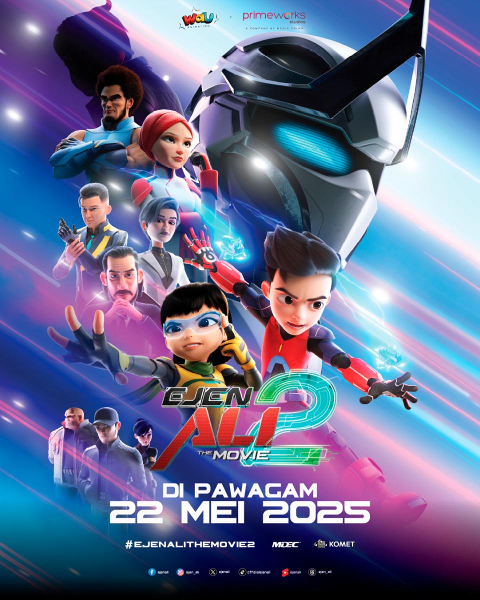 The poster teases how tech, teamwork and Malaysian heroism take center stage. $!The poster teases how tech, teamwork and Malaysian heroism take center stage.