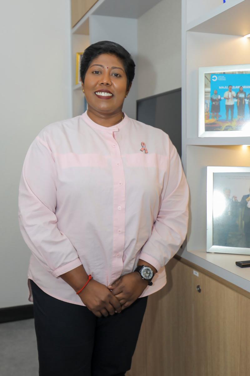 Maheswari aims to highlight contributions of nurses in healthcare. $!Maheswari aims to highlight contributions of nurses in healthcare.