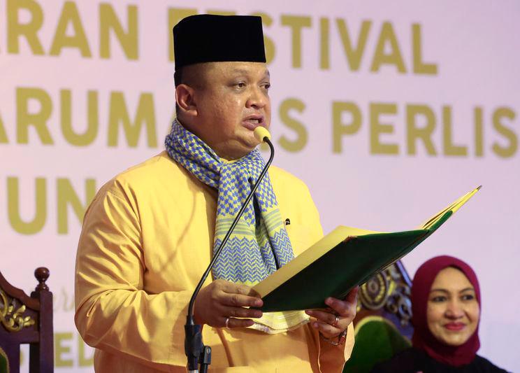 Raja Muda of Perlis Tuanku Syed Faizuddin Putra Jamalullail - Photo by BERNAMA