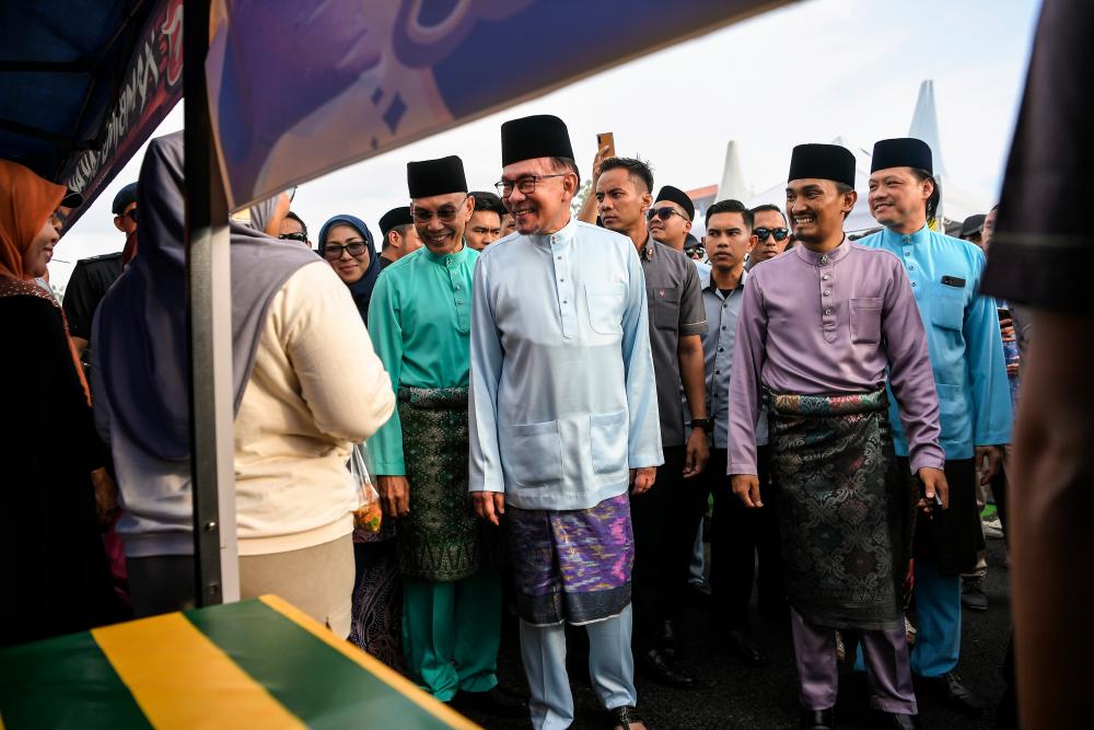 Perdana Menteri, Datuk Seri Anwar Ibrahim. - fotoBERNAMA