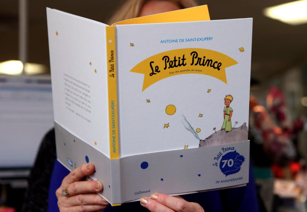 Early sketches of The Little Prince have been found in storage in northern Switzerland. © AFP PHOTO / PATRICK KOVARIK