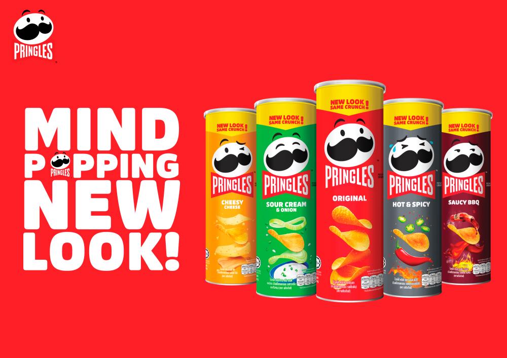 Mr pringles deals new look