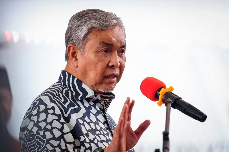 Timbalan Perdana Menteri, Datuk Seri Dr Ahmad Zahid Hamidi. - fotoBERNAMA